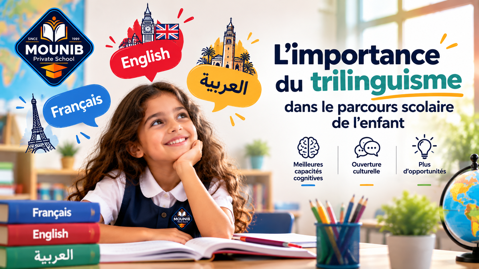 Trilinguisem ecole mounib